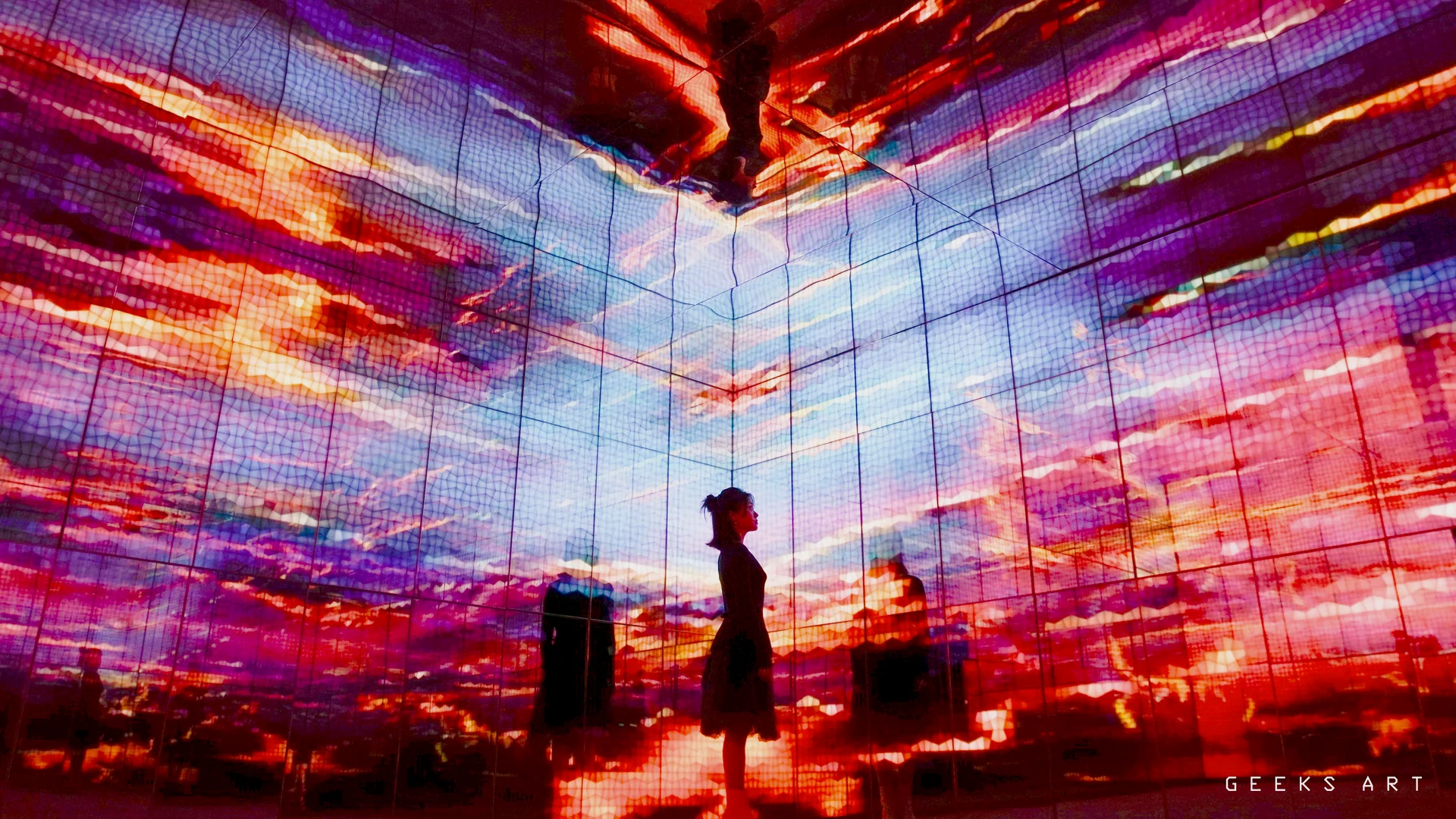 每当星辰变幻时 展览现场